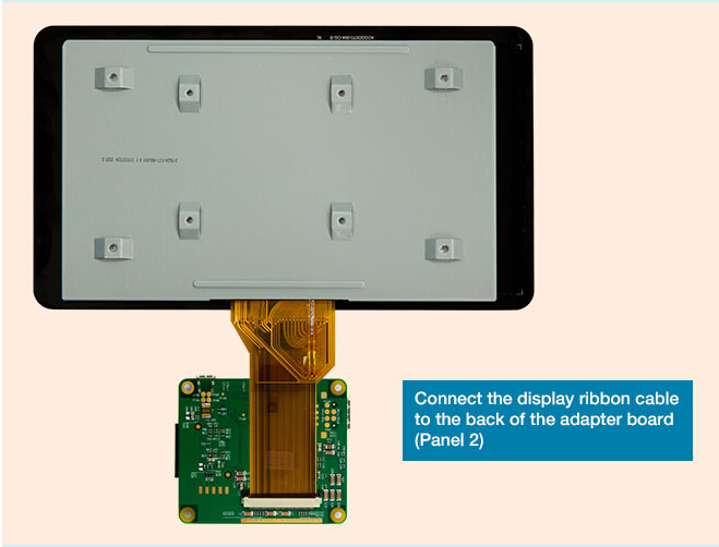 ラズベリーpi 7のタッチスクリーンの箱