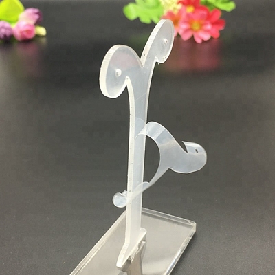木の形のアクリルの宝石類の表示デスクトップのイヤリングの棚