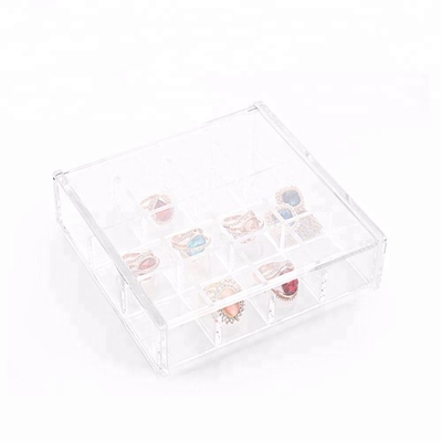 アクリルのデスクトップの構造のバイト ホルダーのオルガナイザーのアクリルの化粧品の貯蔵