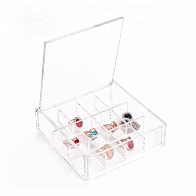 アクリルのデスクトップの構造のバイト ホルダーのオルガナイザーのアクリルの化粧品の貯蔵